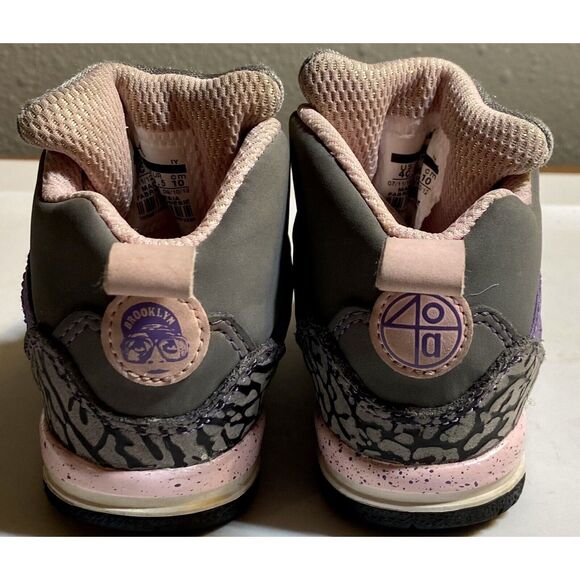 Air Jordan Spizike Toddlers Td Cool Grey/liquid 317701-028 Spike Lee Size 4c - Picture 4 of 10